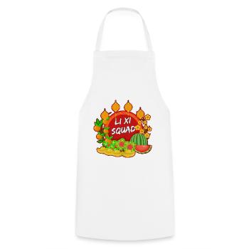 Vietnamese New Year Vietnam Viet I Gift - Cooking Apron - white - Front - AI Model Male 185 dark (185cm)