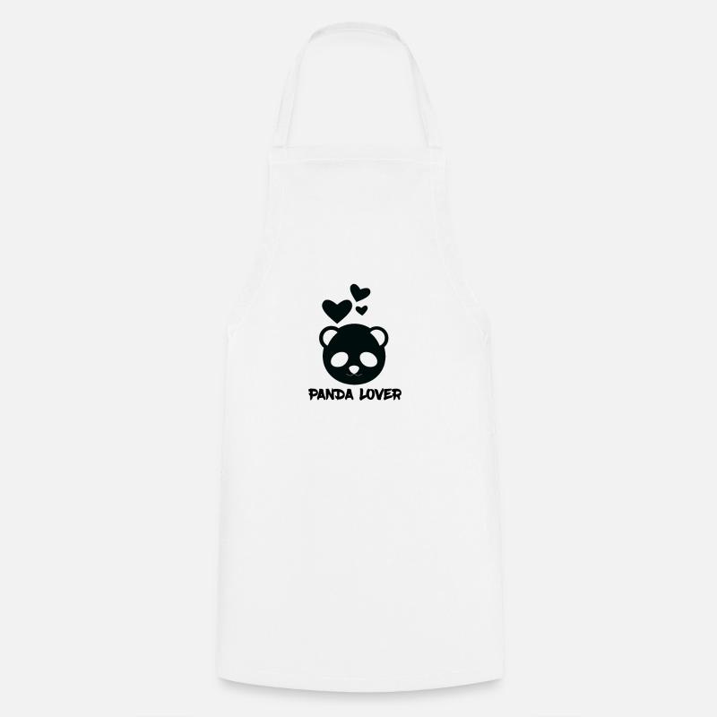 Panda - Panda Lover - Kochschürze - Weiß
