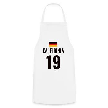 Fußball Sauf Trikot Deutschland Mallorca Gruppen - Kochschürze - Weiß - Vorne - AI Model Male 185 dark (185cm)