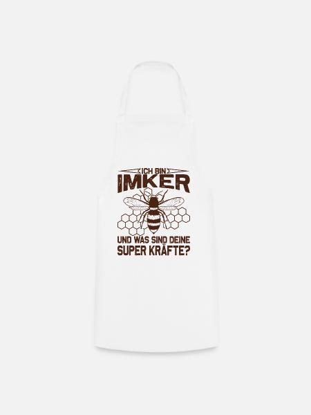 Ich bin Imker - Kochschürze - Weiß