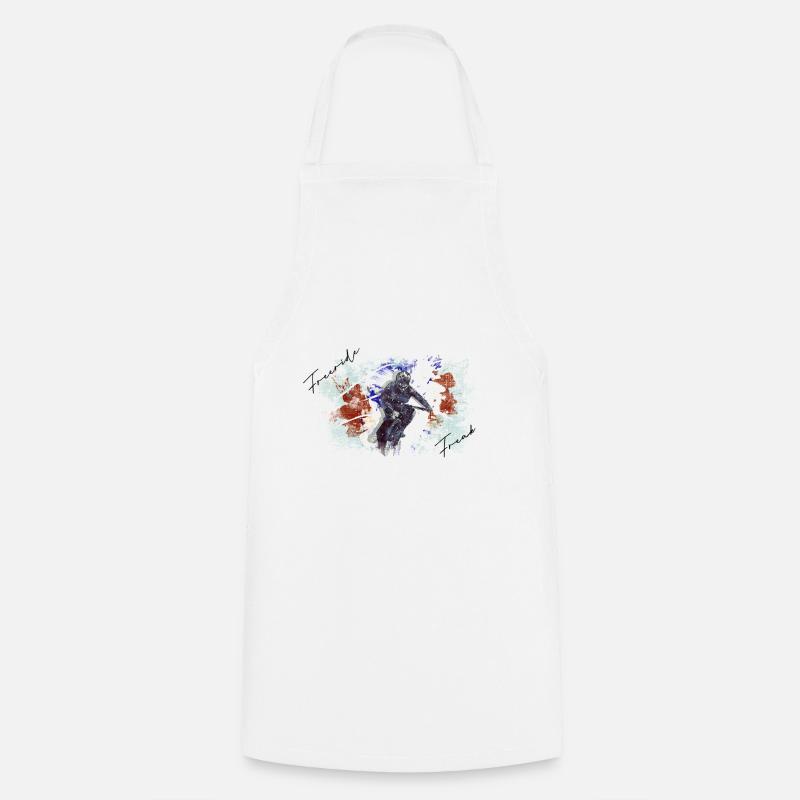 Freeride Freak - Cooking Apron - white