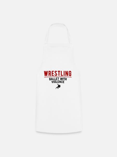 Grappling Martial Arts Wrestling - Kochschürze - Weiß