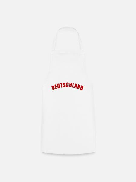 DEUTSCHLAND GESCHENK GERMANY - Kochschürze - Weiß