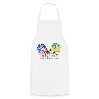 Haiti Haitian Jamaica Combination I Gift - Cooking Apron - white - Front - AI Model Male 185 dark (185cm)
