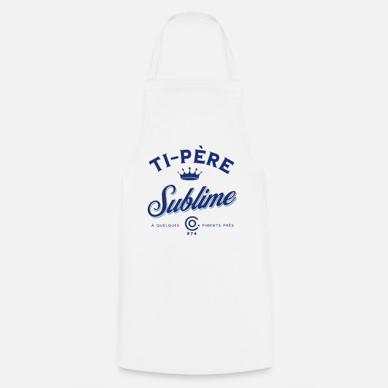 TE - PERE Sublime - Tablier de cuisine - blanc