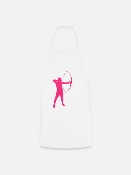 Archery male de - Kochschürze - Weiß
