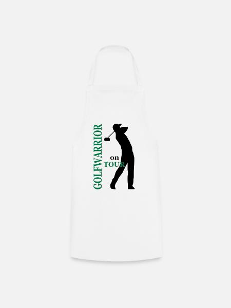 golf - Kochschürze - Weiß