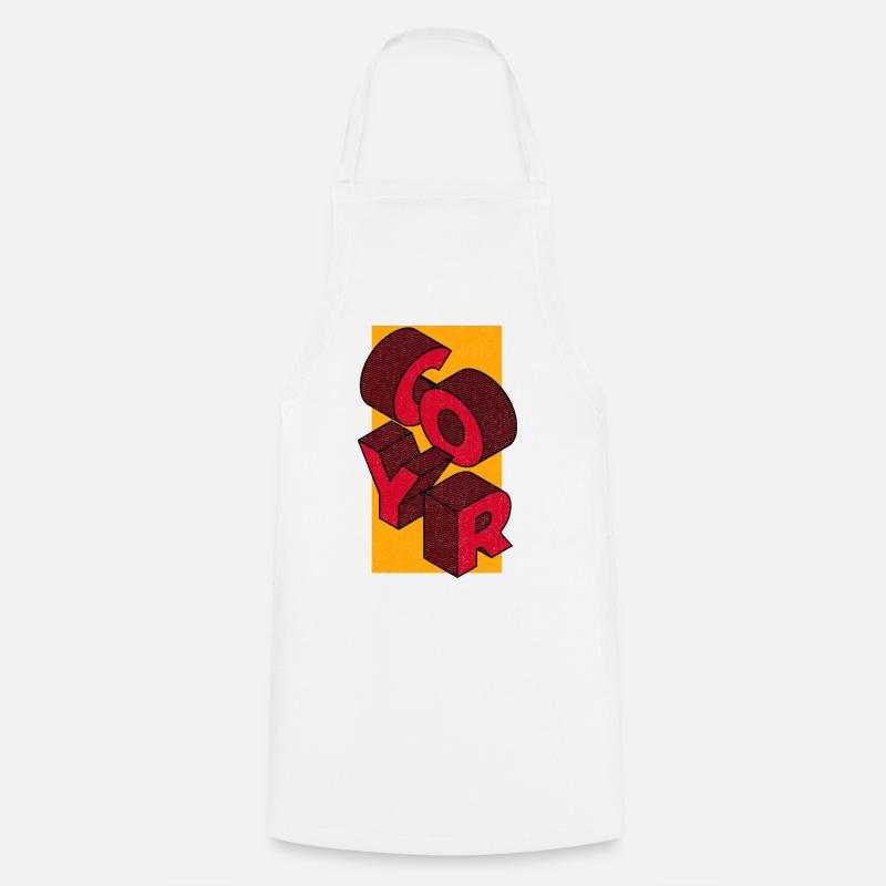 COYR (Come On You Reds) - Cooking Apron - white
