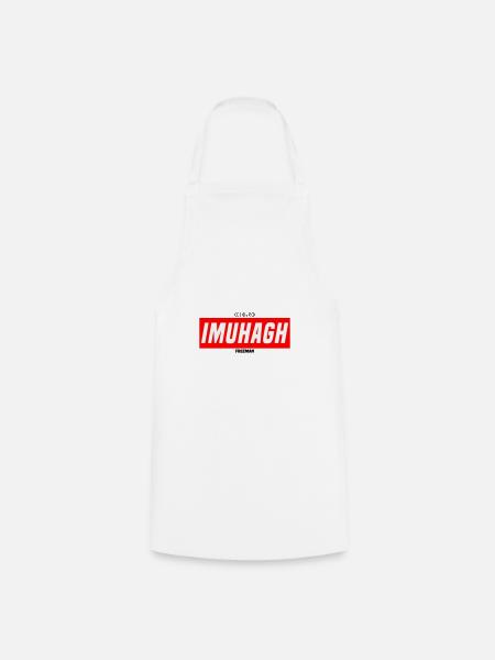 IMUHAGH - Tablier de cuisine - blanc