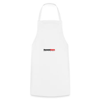 Diamond Hands - Tablier de cuisine - blanc - Devant - AI Model Male 185 dark (185cm)