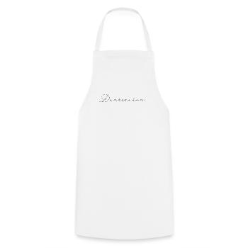 Merci - Tablier de cuisine - blanc - Devant - AI Model Male 185 dark (185cm)