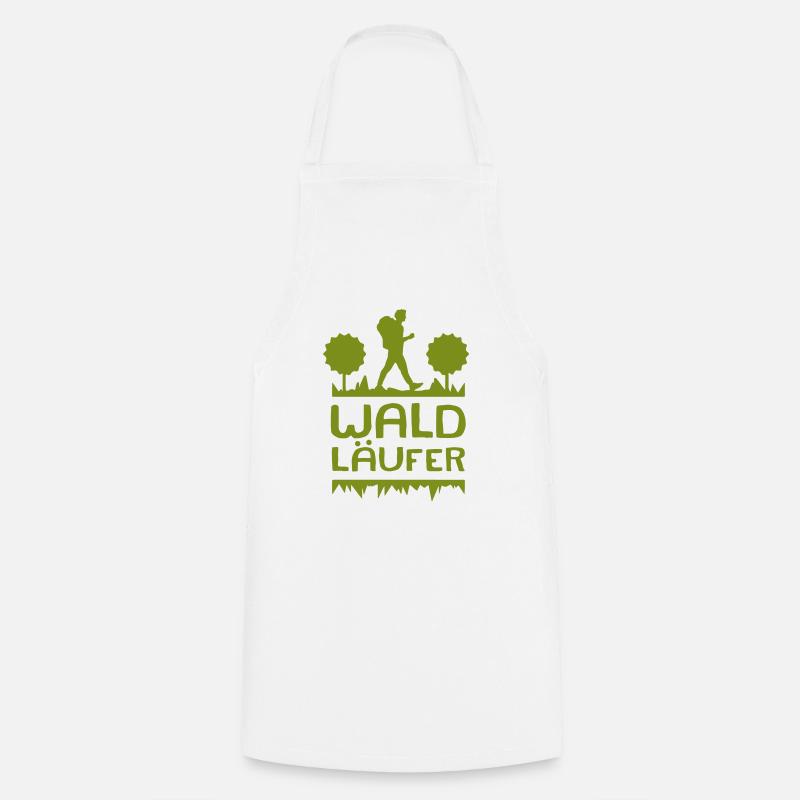 Waldläufer - Kochschürze - Weiß