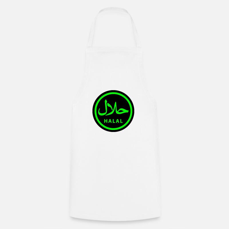 Halal - Kochschürze - Weiß