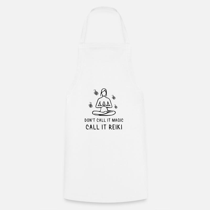 Reiki - Tablier de cuisine - blanc