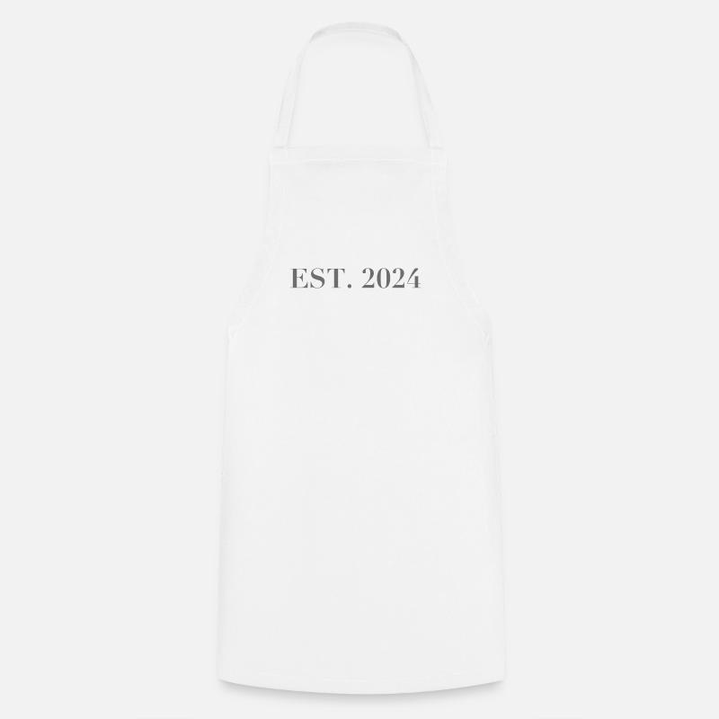 EST. 2024 - Kochschürze - Weiß