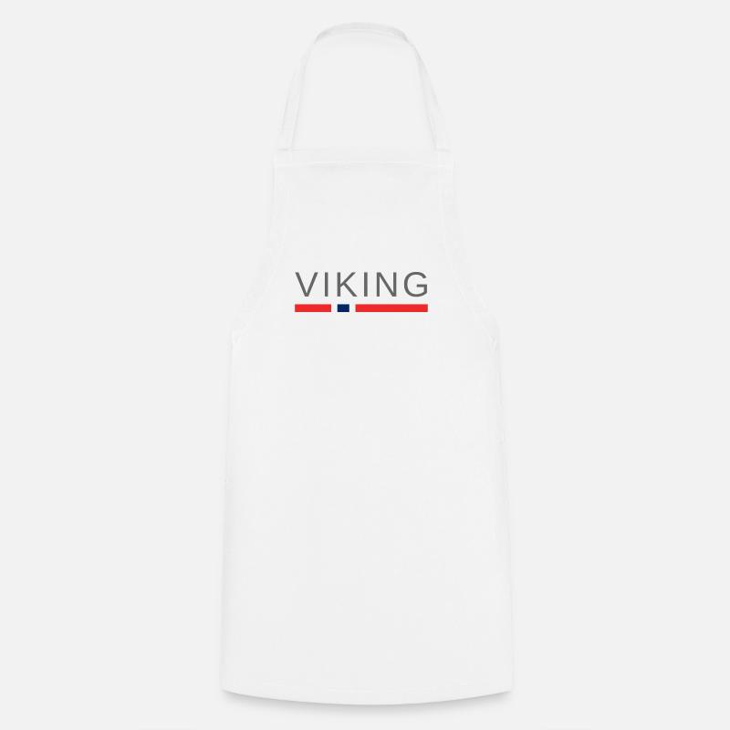 Viking Norway - Cooking Apron - white