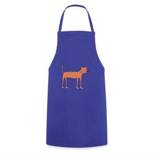 Chat sur roller quad - Tablier de cuisine