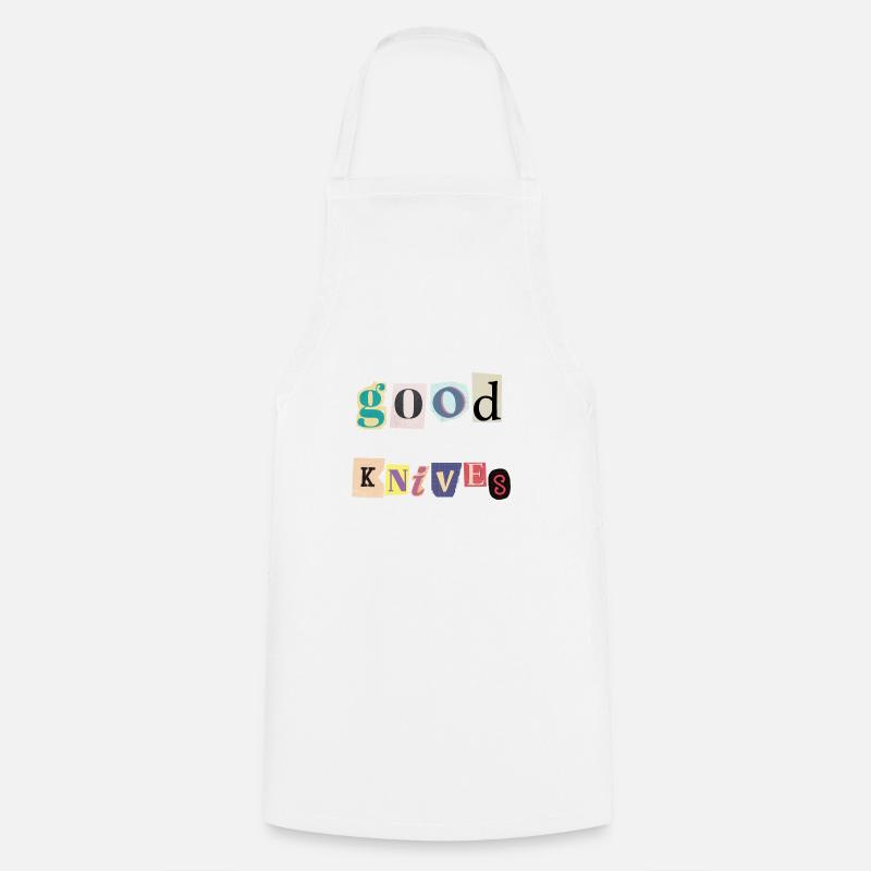 GOODKNVS - Cooking Apron - white