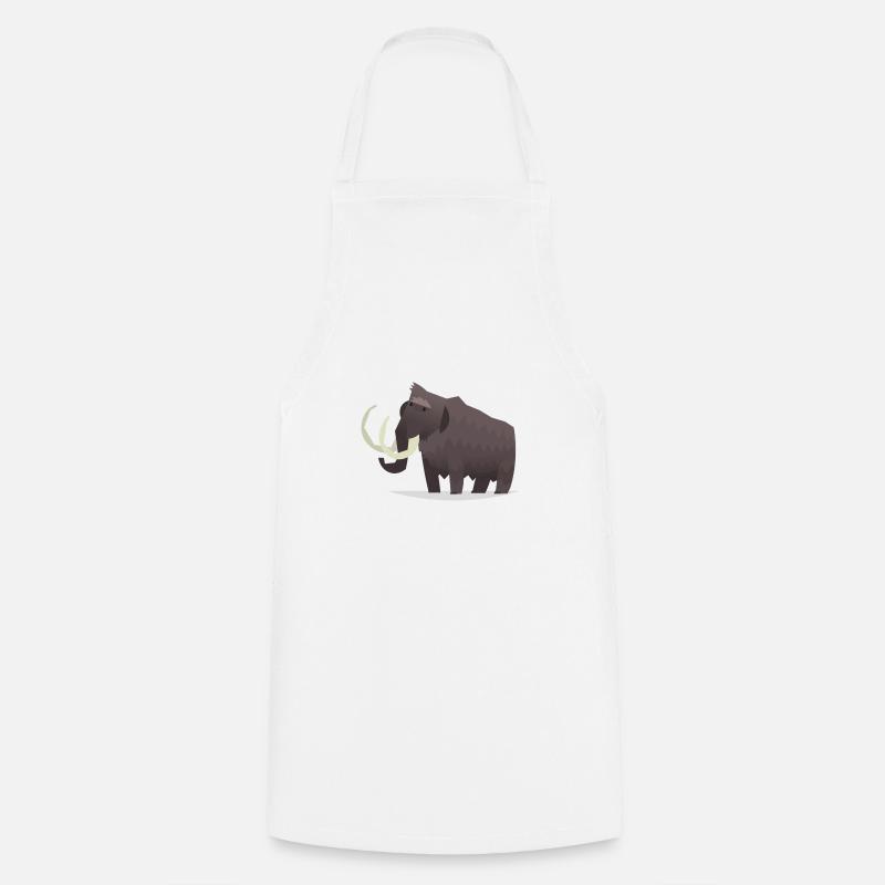 Conception mammouth - Tablier de cuisine - blanc