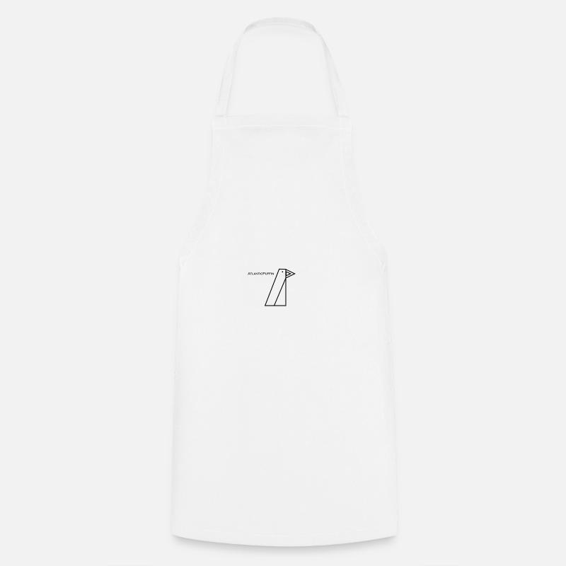 Macareux moine - Tablier de cuisine - blanc