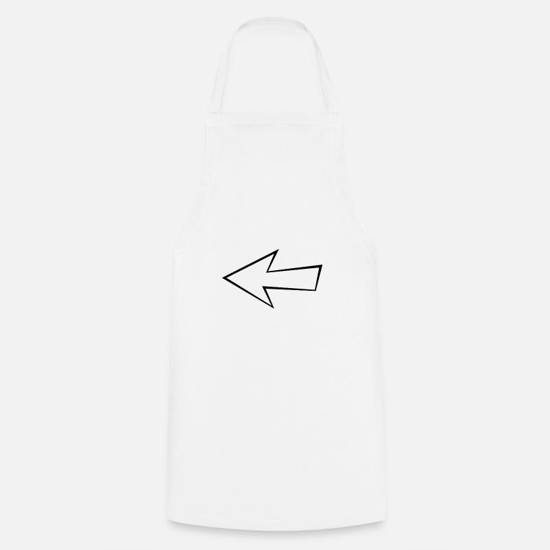 Empty arrow - Cooking Apron - white