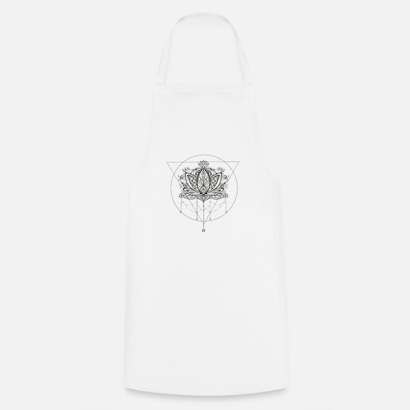 lotus - Tablier de cuisine - blanc