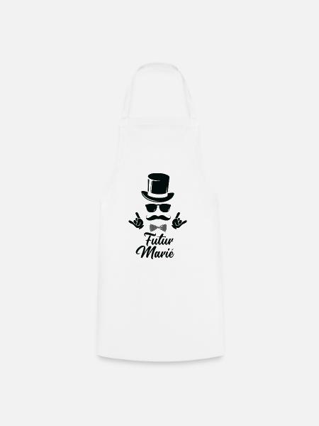 C'est Mon EVG - Enterrement de vie de garçon EVG - Tablier de cuisine - blanc