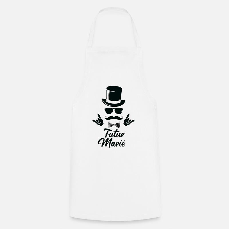 C'est Mon EVG - Enterrement de vie de garçon EVG - Tablier de cuisine - blanc