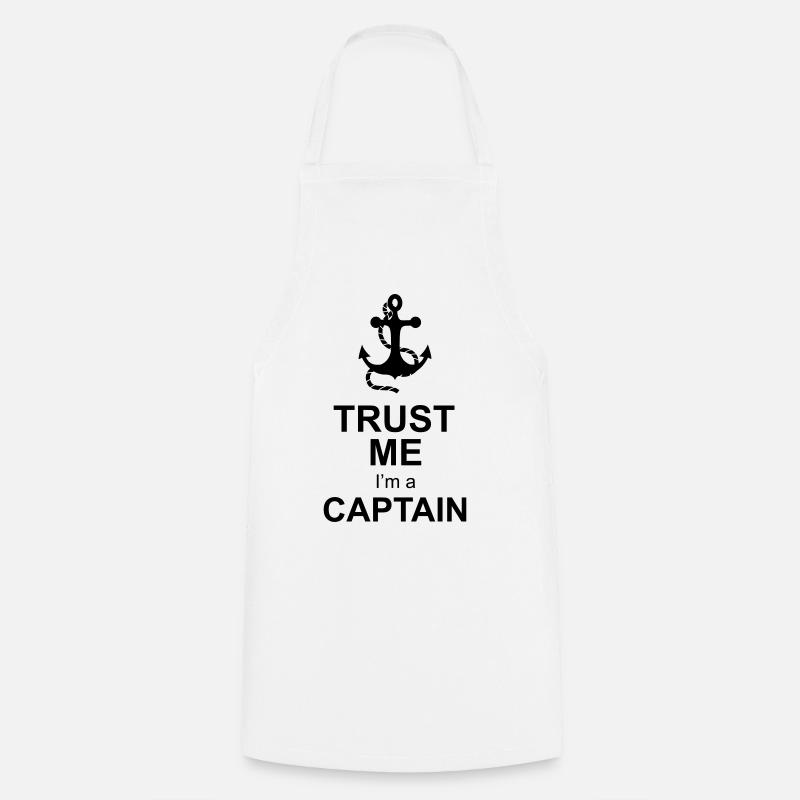 kapitän captain - Kochschürze - Weiß