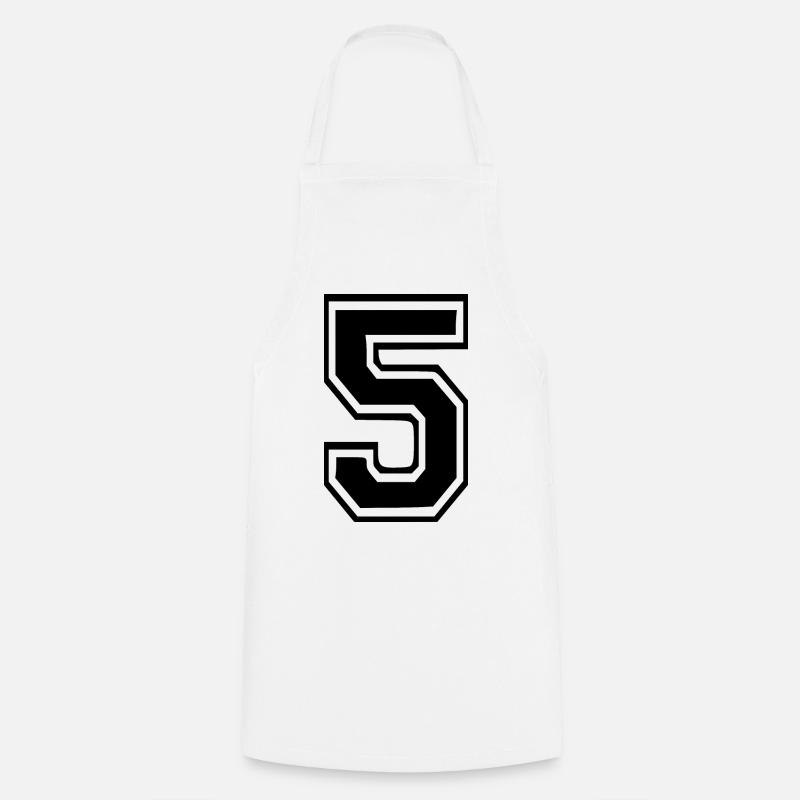 5 - Kochschürze - Weiß