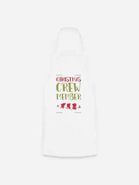 Weihnachten Crew Christmas - Kochschürze - Weiß