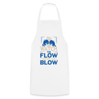 Watch The Flow Gloves Boxing Gloves - Kochschürze - Weiß - Vorne - AI Model Male 185 dark (185cm)