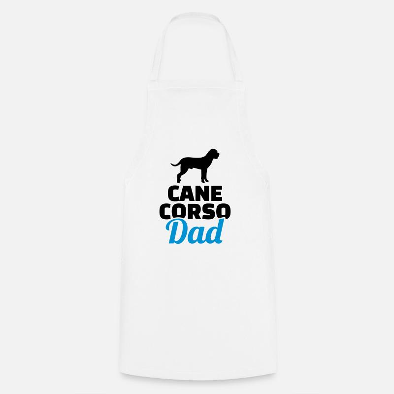 Cane Corso - Kochschürze - Weiß
