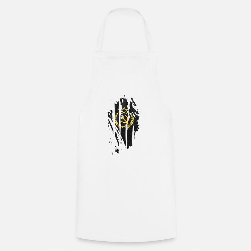 Soviet union - Cooking Apron - white