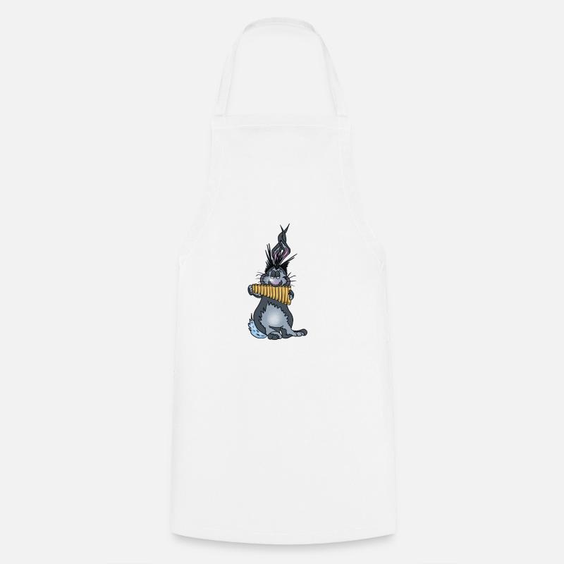 panpipe - Cooking Apron - white