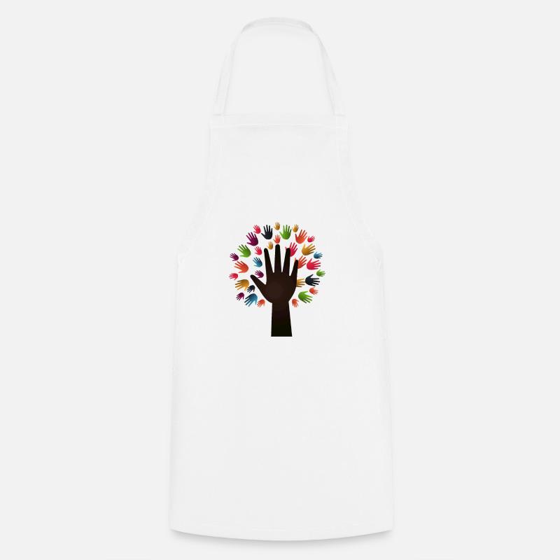 Diversity Tree - Kochschürze - Weiß