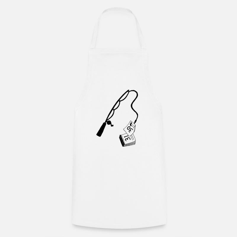 Time Flies, Save It with Style - Cooking Apron - white