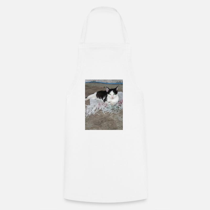 le chats - Tablier de cuisine - blanc