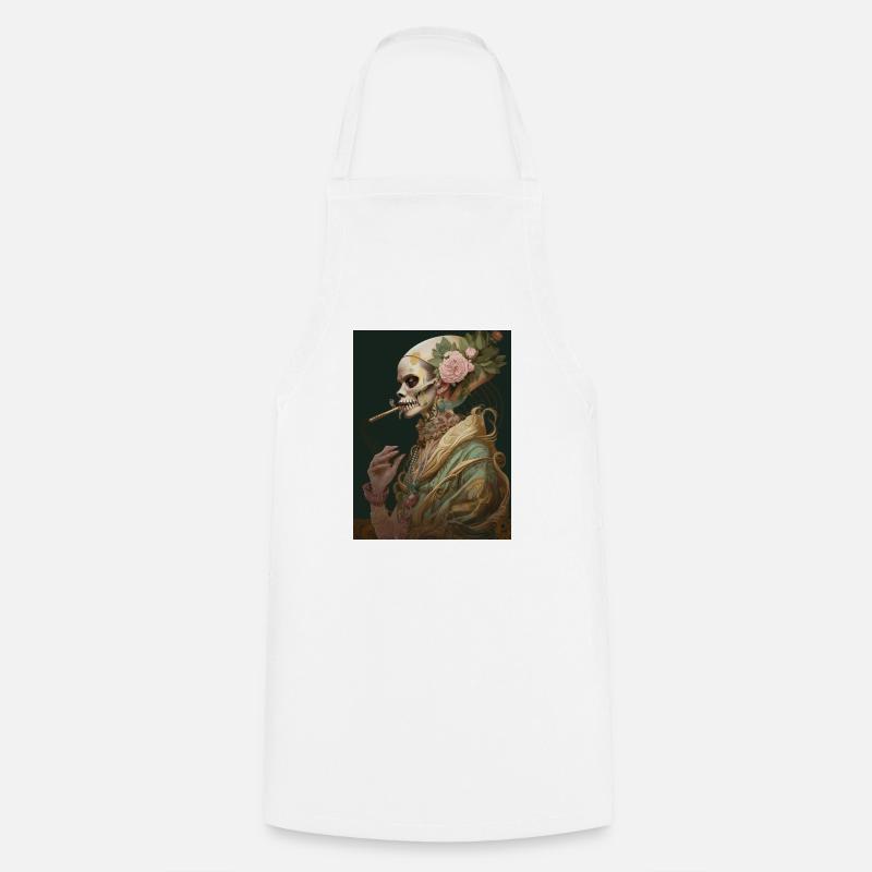 Ghotic Class - Cooking Apron - white