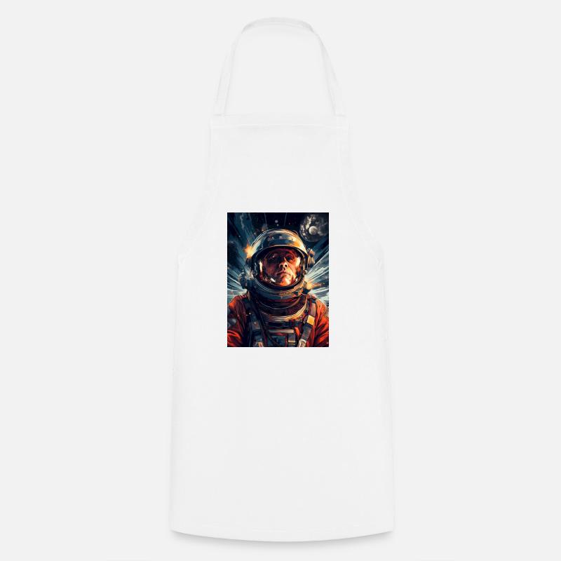 Spacewalk Astronaut - Cooking Apron - white