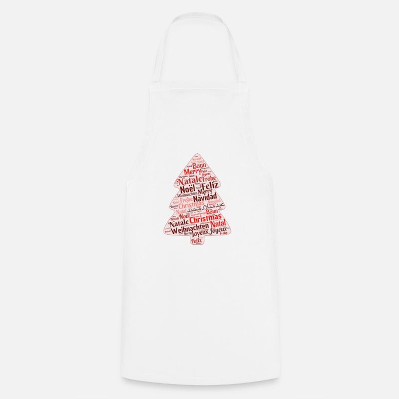 Fir tree - Cooking Apron - white