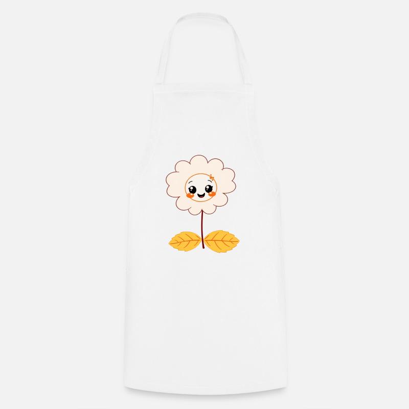 Fleur sucrée - Tablier de cuisine - blanc