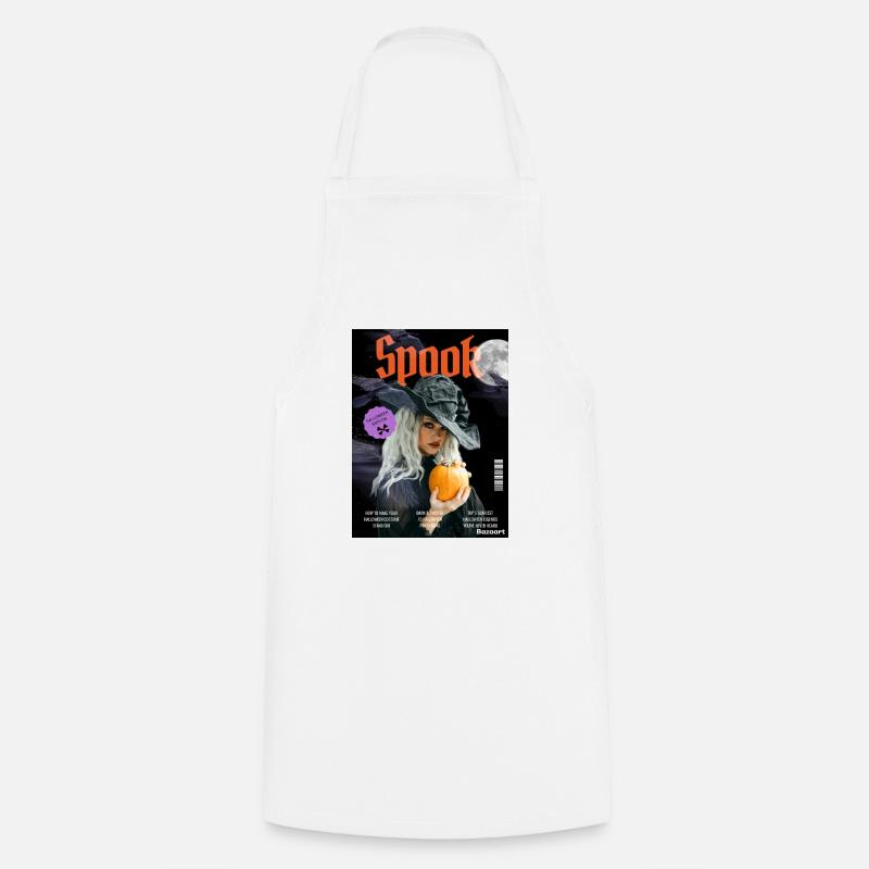 Couverture de magazine SPOOK - Tablier de cuisine - blanc