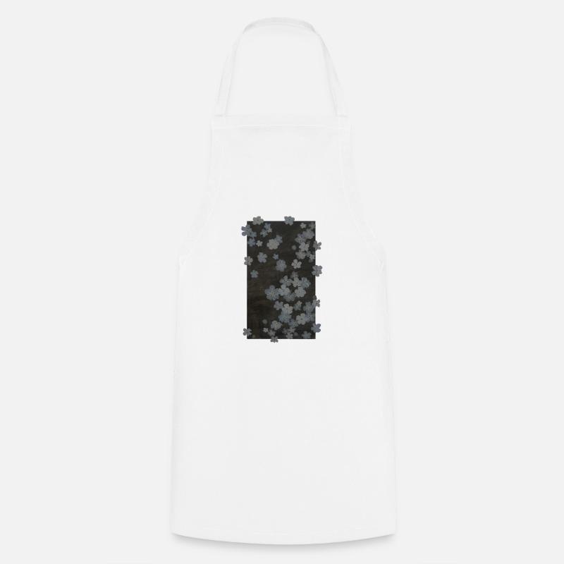 Forget-me-not - Cooking Apron - white