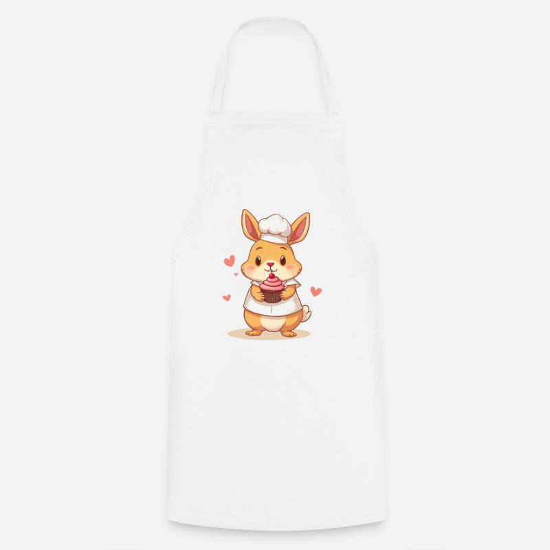Bake Hop : Bunny Baker - Tablier de cuisine - blanc