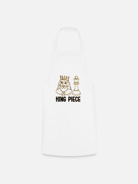King Piece - Kochschürze - Weiß