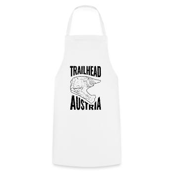 T-shirt VTT Trailhead Autriche - Tablier de cuisine - blanc - Devant - AI Model Male 185 dark (185cm)