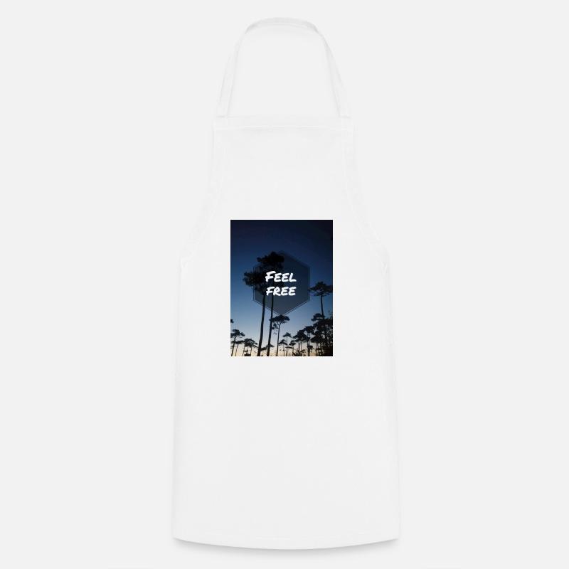 Feel free - Cooking Apron - white