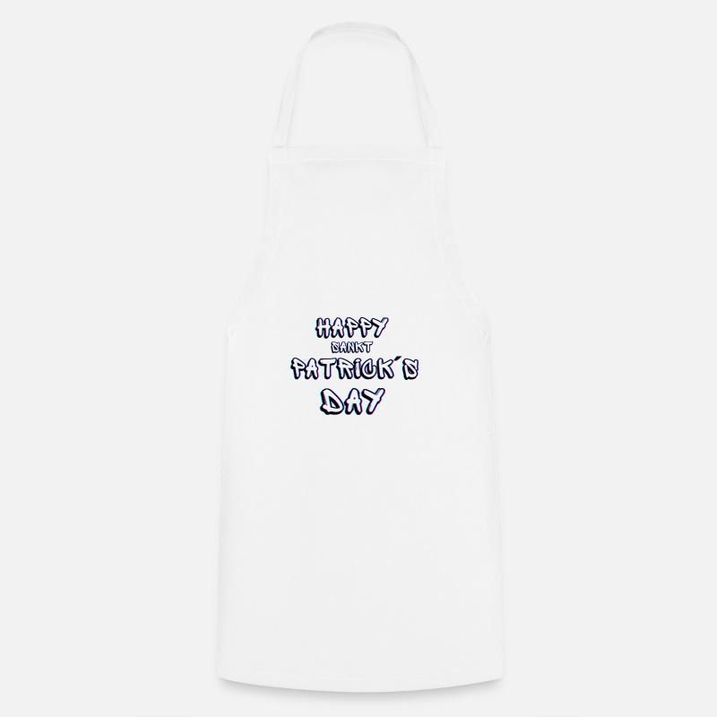 Saint-Patrick - Tablier de cuisine - blanc