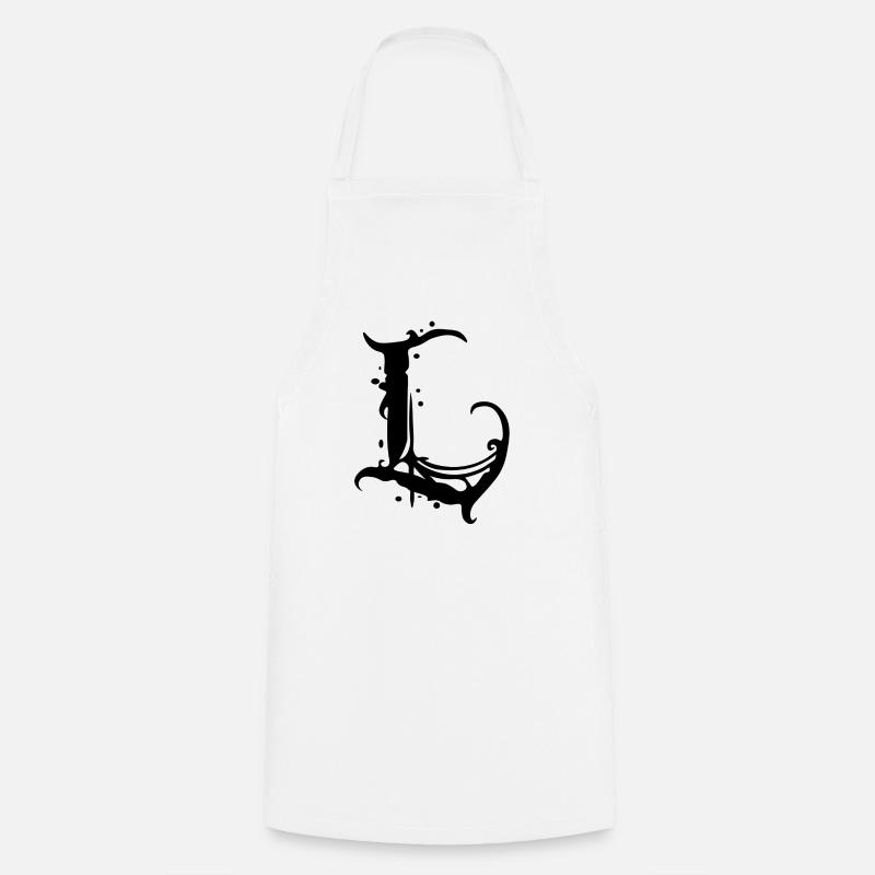 L - Tablier de cuisine - blanc